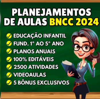 Curso Plan Aula BNCC 2024 – BNCC 2024 – Apenas R$ 97
